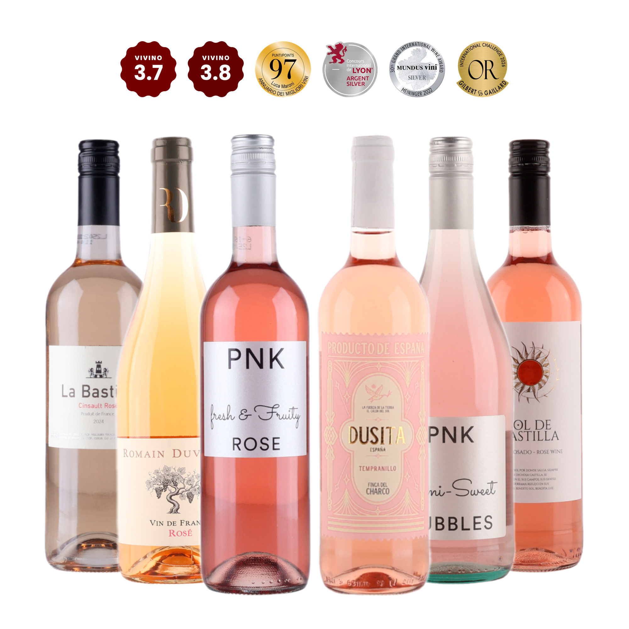 Rosé smagekassen - En verden af rosé 🌺✨